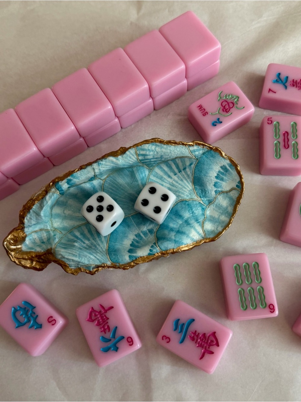 Mah Jong Dice Holder